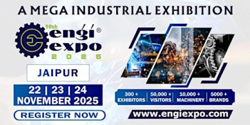 16th Engiexpo Industrial Exhibition  JAIPUR-2025