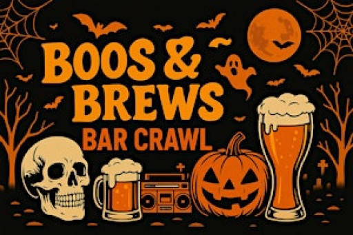 Official Boos & Brews Bar Crawl - Norfolk