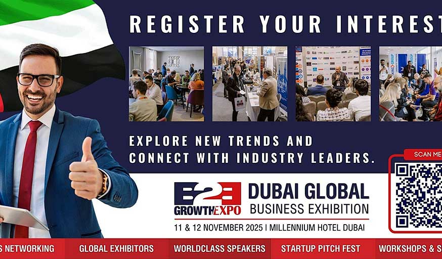 Dubai B2B Growth Expo 2025| Book Your Elite Stand Space