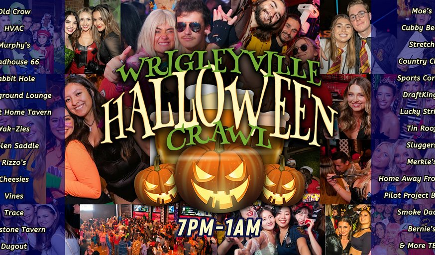 Wrigleyville Halloween Crawl - Chicago's BIGGEST Halloween Party