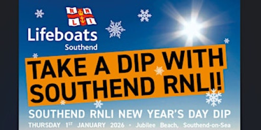 Southend RNLI New Year Day Dip 2026