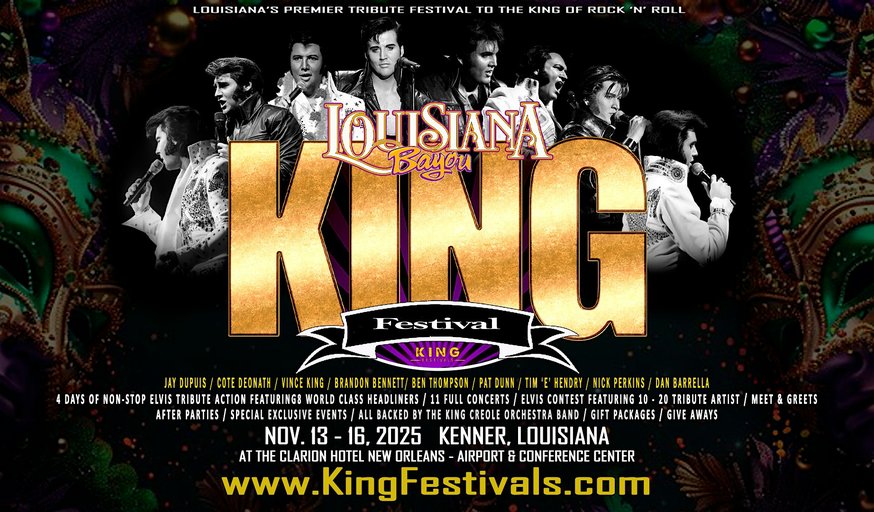 2025 Louisiana Bayou King Festival