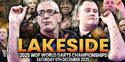 WDF 2025 Lakeside World Championships  - Saturday 6th December - EVENING