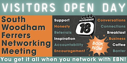 ❗OPEN NETWORKING EVENT-Business Owners & Professional-South Woodham Ferrers