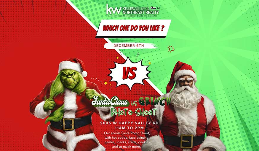 Norterra Santa Vs Grinch Photo Shoot