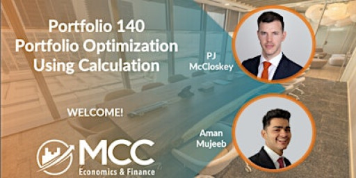Portfolio 140: Portfolio Optimization Using Calculation