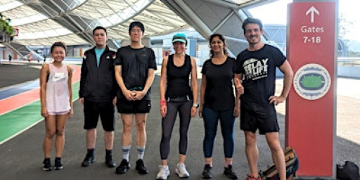 Interval Running at National Stadium