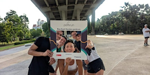 5km timed run at West Coast Park parkrun