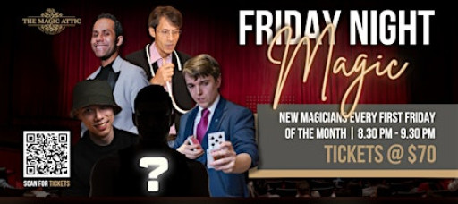 Prepare to Be Amazed at The Magic Attic's Friday Night Magic Show!