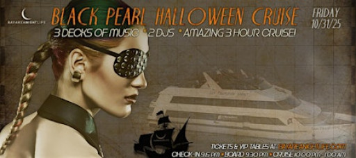 SF Halloween Party Cruise - Pier Pressure Black Pearl Yacht