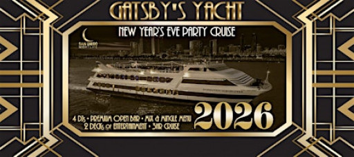2026 San Diego New Year's Eve Party Cruise | Gatsby's Yacht