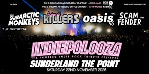 Indiepalooza - Sunderland The Point - 22nd November 2025