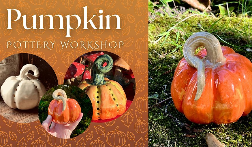 Pumpkin Sculpture Pottery Workshop