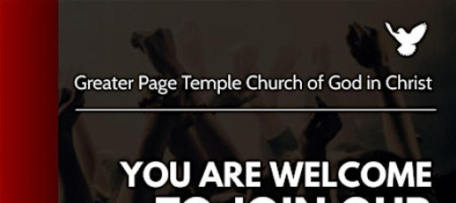 Join Us for Praise, Worship and the Word of God!