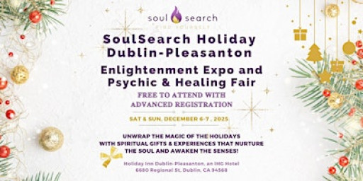 SoulSearch Dublin Enlightenment Expo - Psychic & Healing Fair ~ SAT&SUN