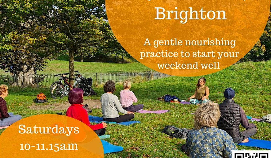 Outdoor Gentle Yoga, Queen's Park - Brighton, Saturdays 10-11.15am