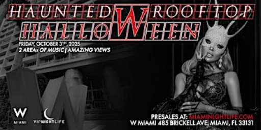 Haunted W Miami Rooftop Halloween Party