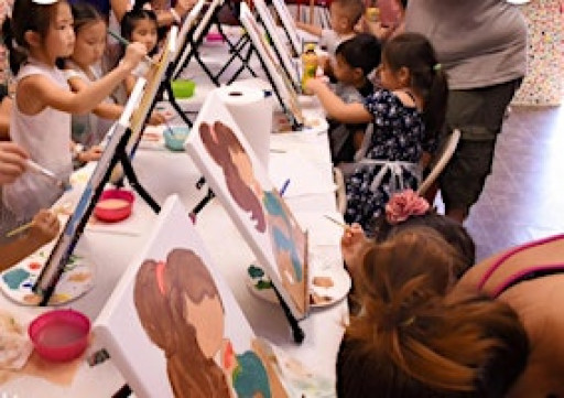 Kids Sip & Paint B-day theme Party fun-All Ages