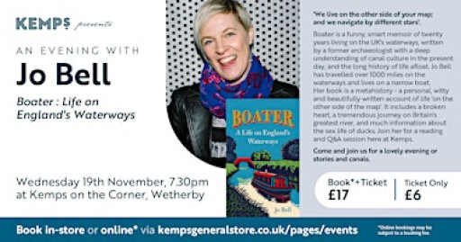 Jo Bell Boater : Life on England's Waterways (Wetherby bookshop)