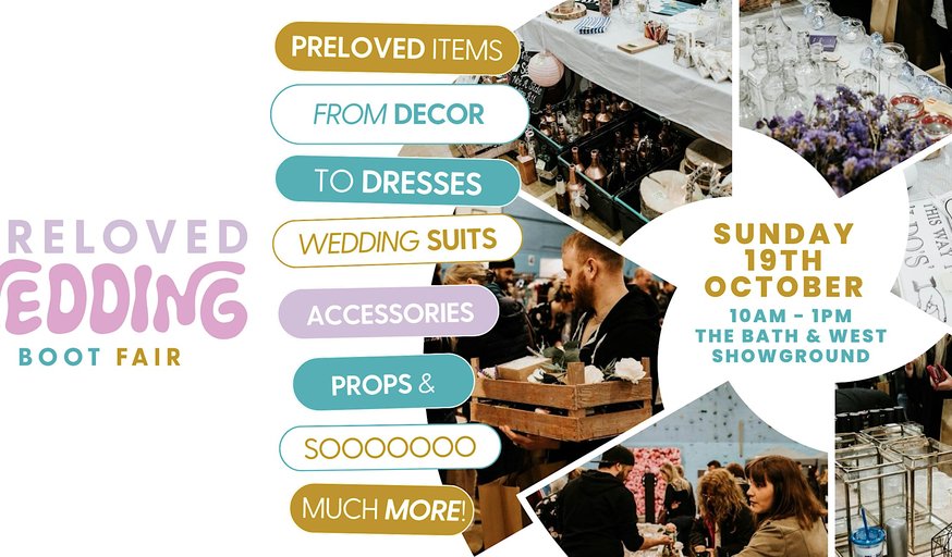 The Preloved Wedding Boot Fair: October 2025
