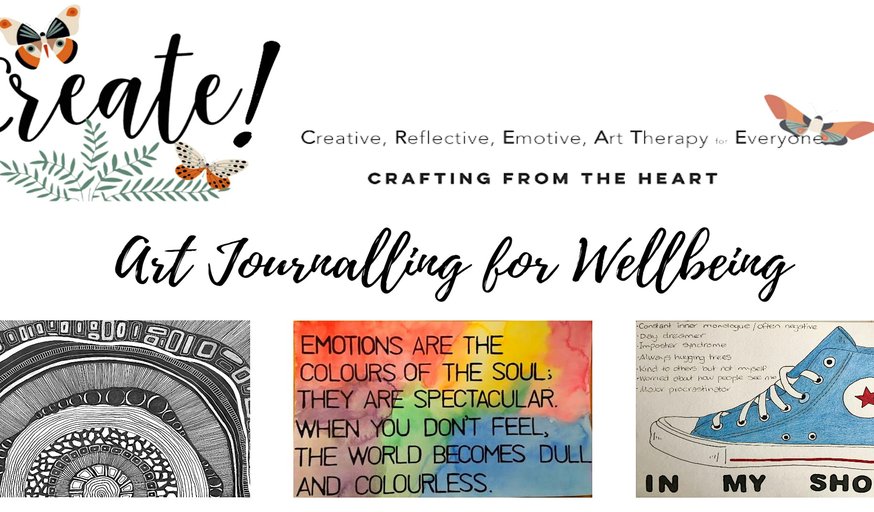 Monthly Art Journalling for Wellbeing Meet Up