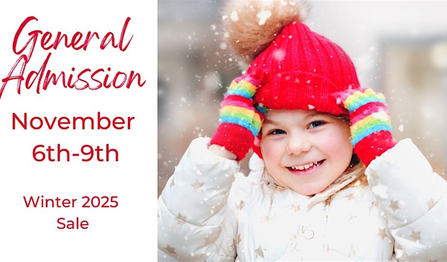 Open to the Public General Admission | JBF OP Winter 2025 Sale