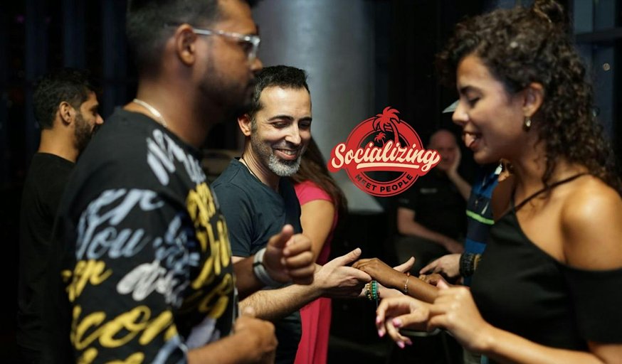 Socializing & and dance (Bachata, salsa & merengue)