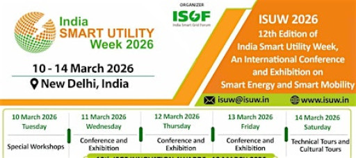 INDIA SMART UTILITY WEEK 2026