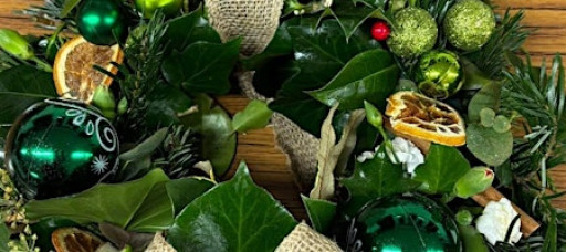 Christmas wreath workshop