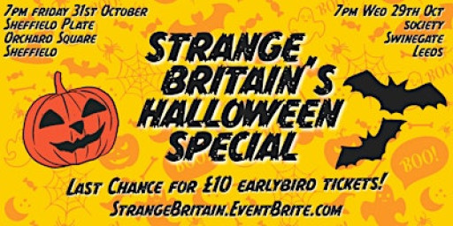 Strange Britain’s Halloween Special at Sheffield Plate