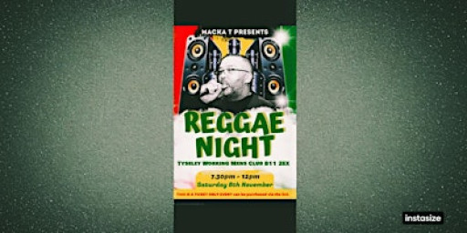 Reggae Night With Macka T