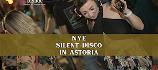 New Year's Eve 2026 Silent Disco Bash in Astoria I 21 & Over I 3 DJs