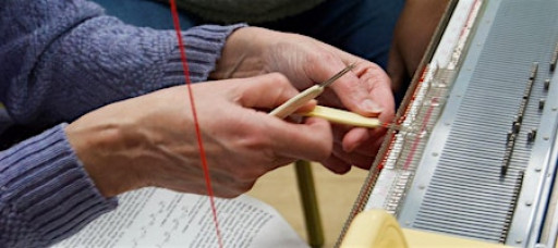 Machine Knitting Club meeting