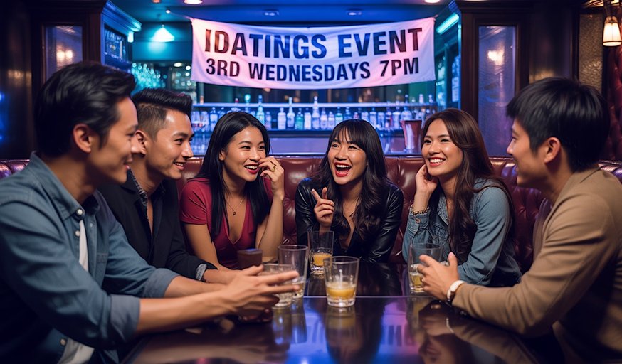 3rd Wednesdays Small Group Dating @Gentleman Club