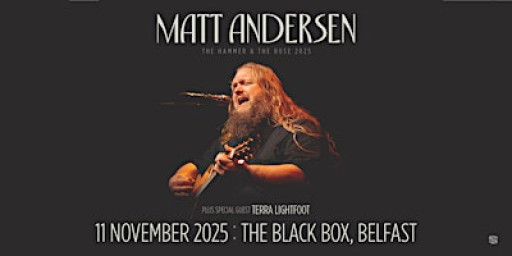 MATT ANDERSEN - The Hammer & The Rose 2025