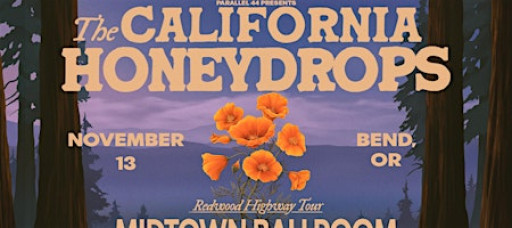 THE CALIFORNIA HONEYDROPS @ MIDTOWN BALLROOM, BEND, OR - NOVEMBER 13, 2025