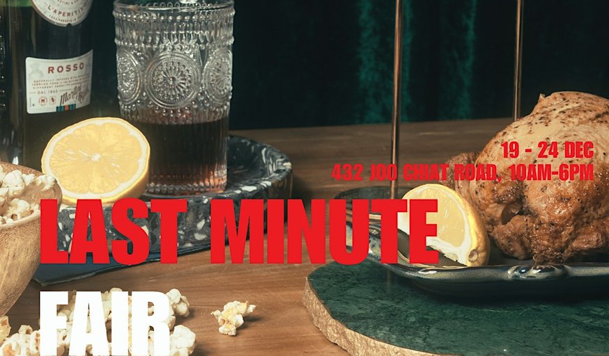 Last Minute Fair at Crane Joo Chiat