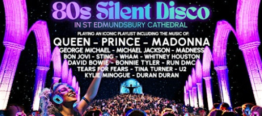 80s Silent Disco in St Edmundsbury Cathedral - Friday, 7th November 2025