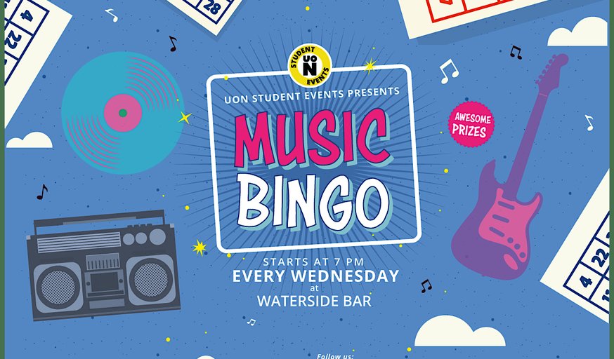 Music Bingo! at Waterside Bar