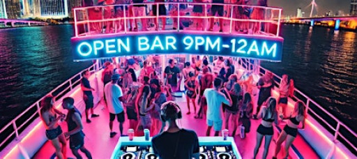 MIAMI VICE CITY BOAT PARTY