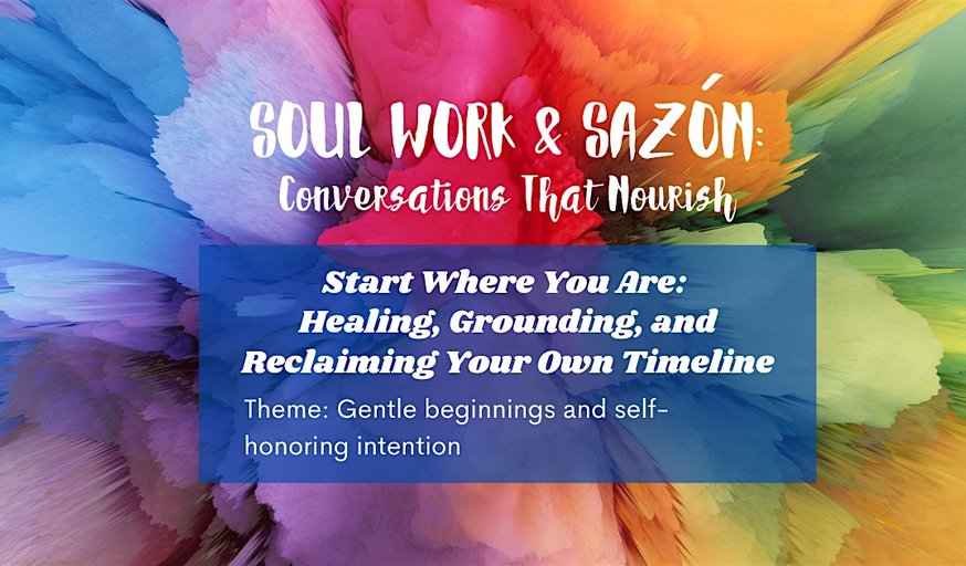 Start Where You Are:Healing, Grounding, and Reclaiming Your Own Timeline
