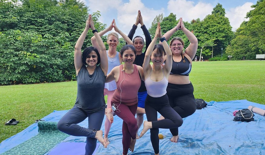 Outdoor Yoga @ Botanical Garden