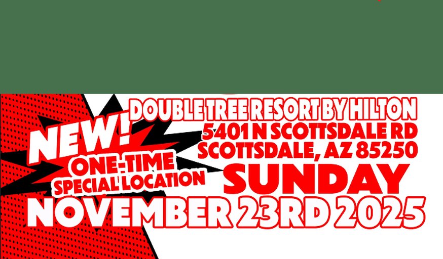 Scottsdale Comic Book Show Fall 2025 Edition