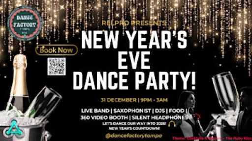 New Year's Eve Dance Party at The Dance Factory Tampa Bay!