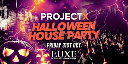 The 2025 Project X Halloween House Party // This event will SELL OUT!