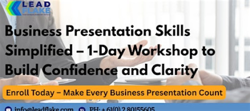 Business Presentation Mastery Workshop in Singapore
