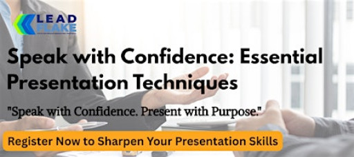 Effective Presentation Techniques Workshop in Singapore