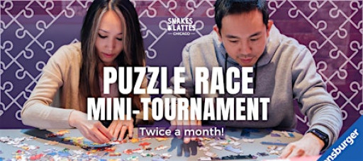 Ravensburger Puzzle Race Mini Tournament - Snakes & Lattes Chicago