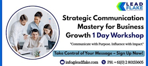 Integrated Communication Strategy Workshop in Singapore