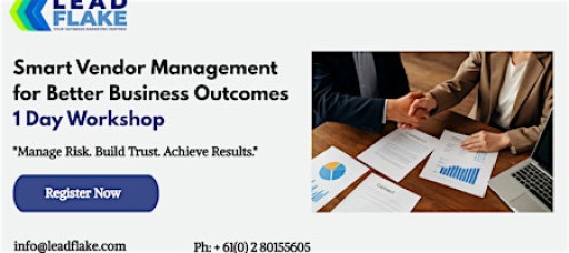 Effective Vendor Management Workshop in Singapore